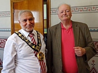 The Mayor with Phil the Vice Chairperson 